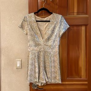Sequin Romper